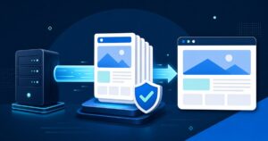 静的ファイルを高速かつ安全に配信するイメージ